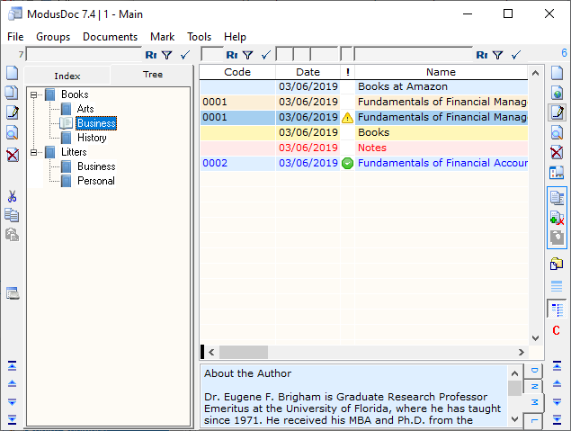 ModusDoc 7.3.315 screenshot